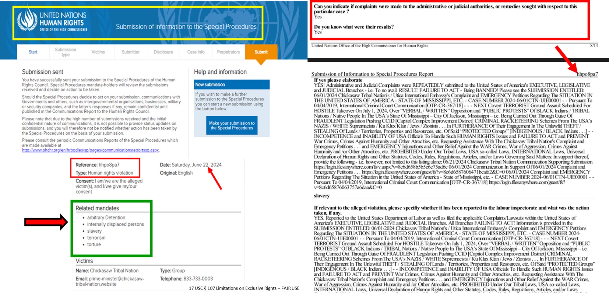 062224 PDF Of United Nations Human Rights Office Of The High Commissioner SUBMISSION 00