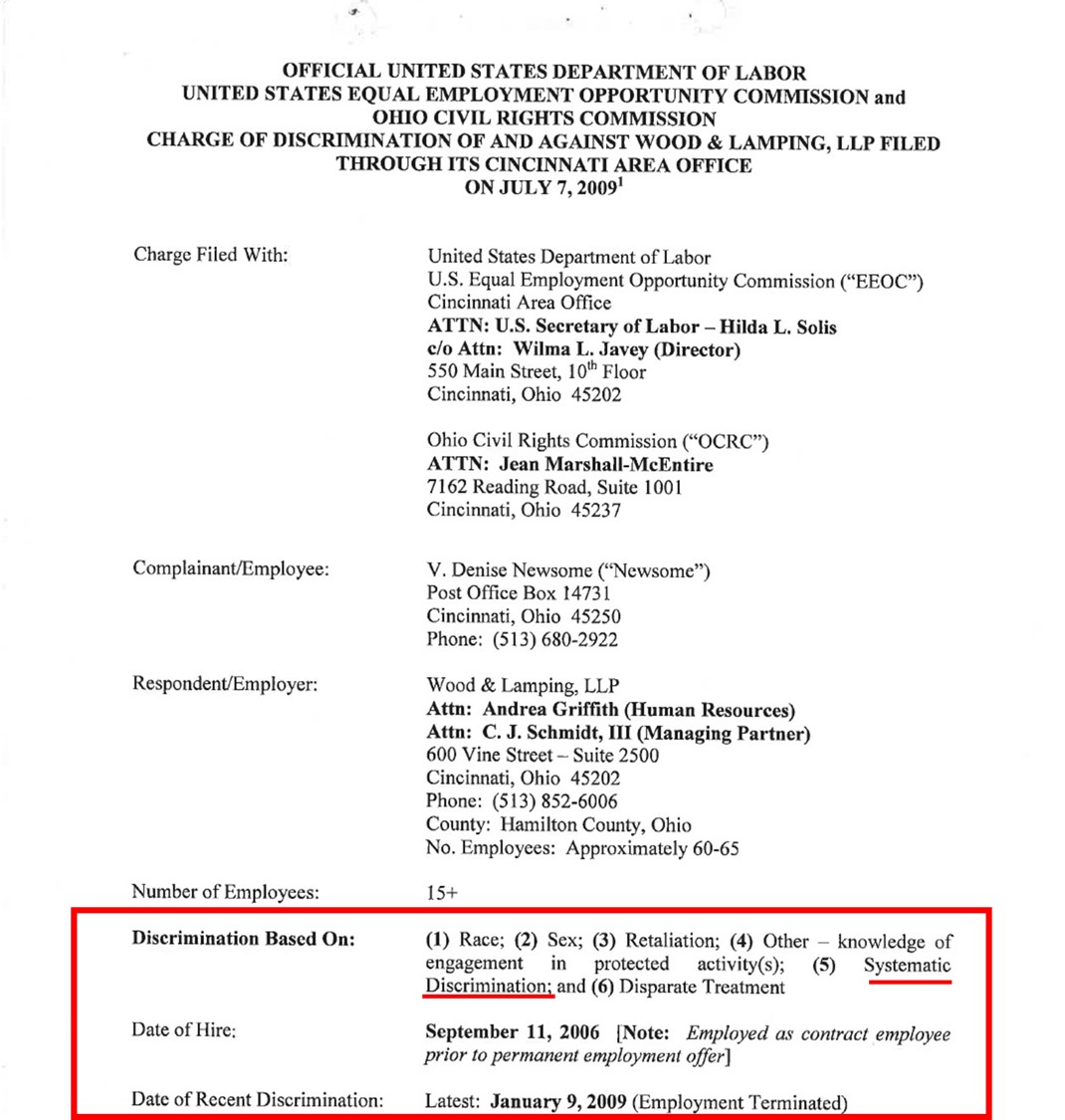 Wood Lamping Equal Employment Opportunity Commission