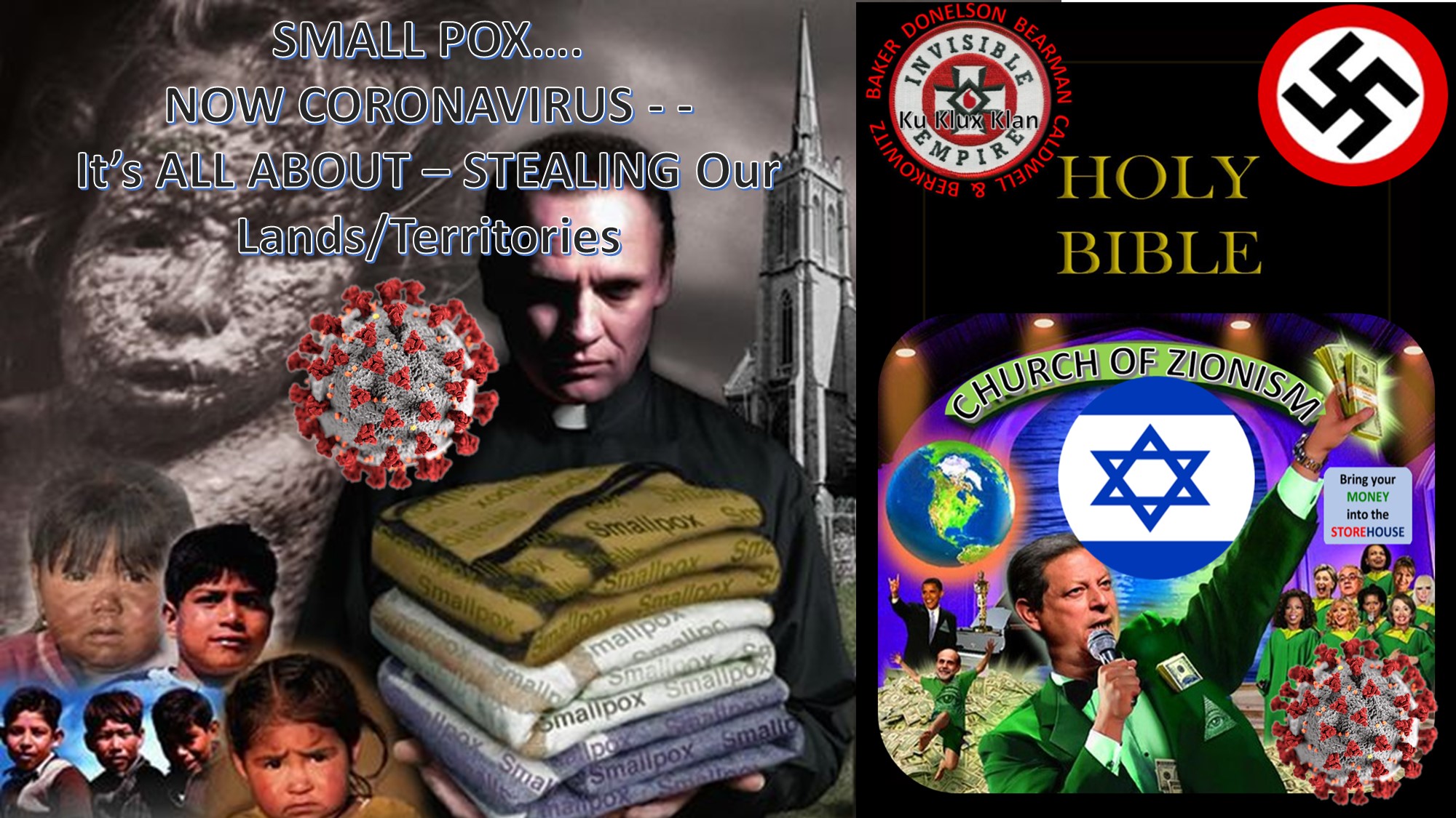 NAZI ZIONISTSmallpox CORONAVIRUS